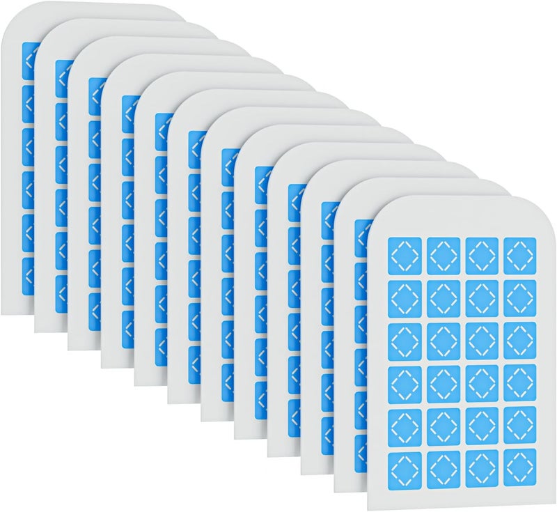 TIENBE 12 Pack Magnetism Glue Cards Indoor Plug-in Fly Trap Refill Pack for Indoor Fly Trap - Image 1